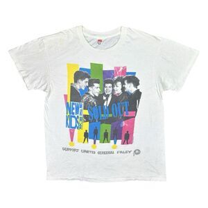 Vintage 90s Hanes New Kids On The Block Benefit Tee - United Cerebral Palsy